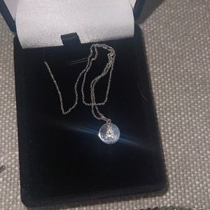 Small A initial neckalace